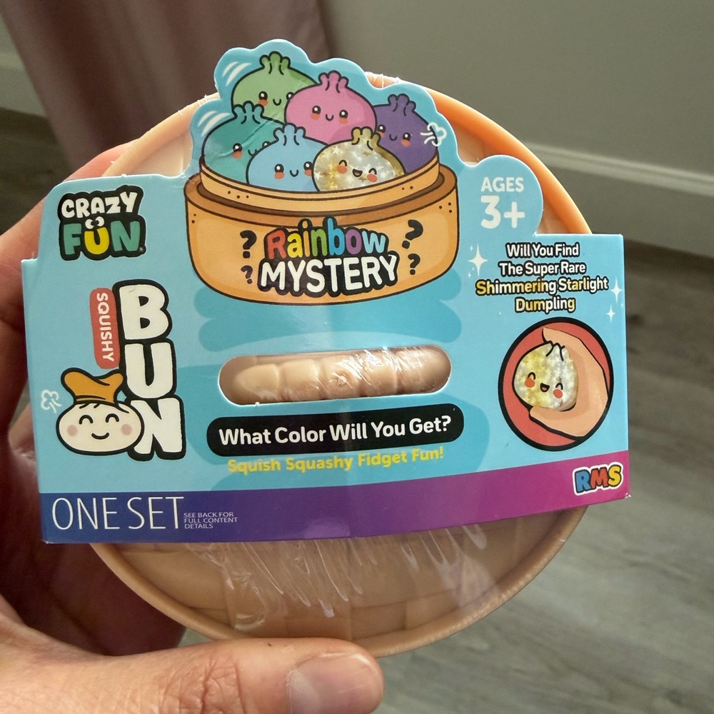 Viral Five Below Rainbow Mystery Squishy Dumpling - Shimmering Star